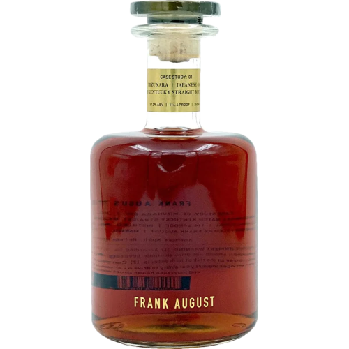 Frank August 'Case Study 01' Mizunara Japanese Oak Cask Small Batch Straight Bourbon