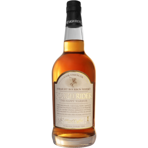 Rough Rider 'The Happy Warrior' Cask Strength Straight Bourbon Whisky